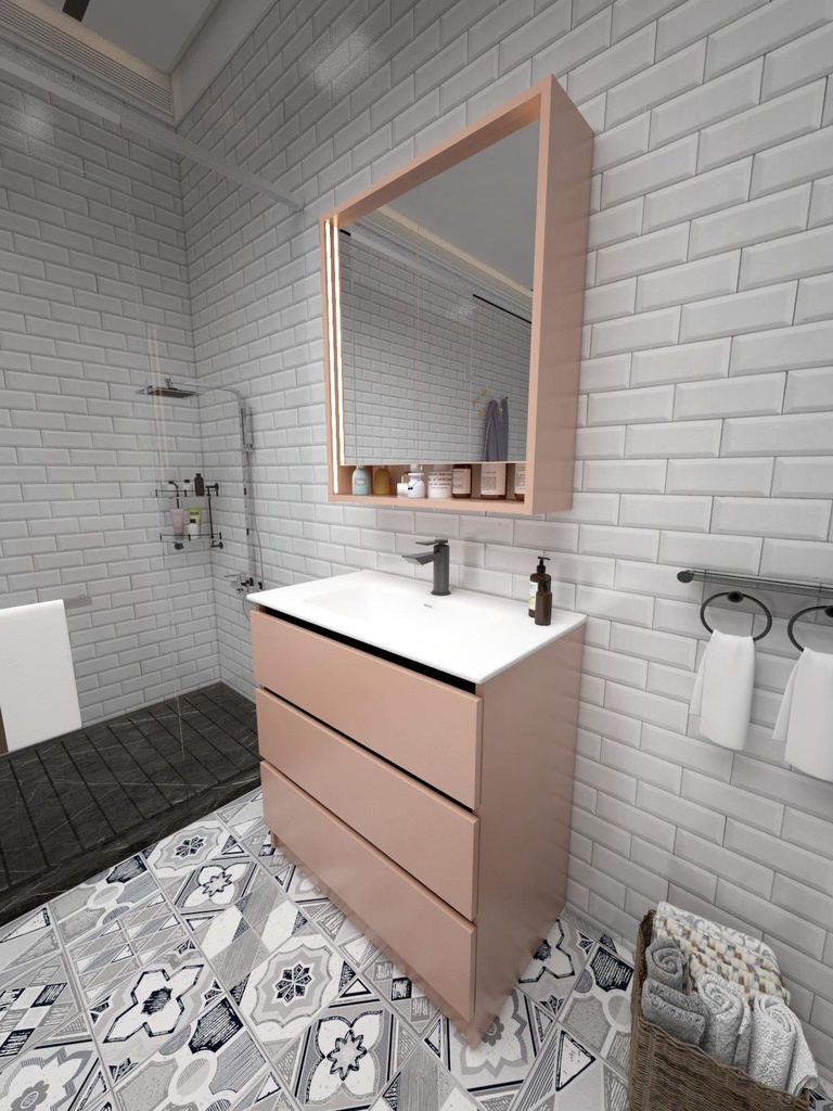 Colección Ballota - Mueble Serena - Color Albaricoque Desnudo