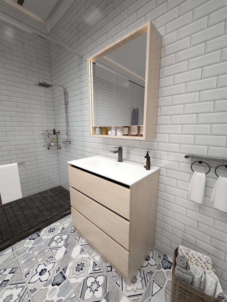 Colección Ballota - Mueble Serena - Roble Vicenza Claro